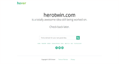 Desktop Screenshot of herotwin.com