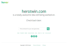 Tablet Screenshot of herotwin.com